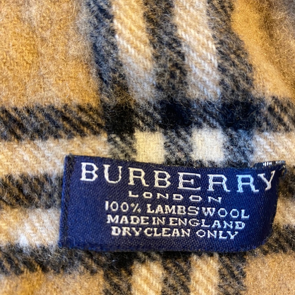 Authentic Burberry Classic Check Scarf